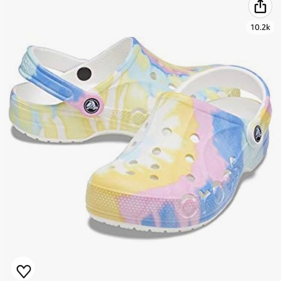 CROCS Shoes - Pastel tie-dye women’s crocs